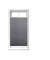 relaxdays Plissee grau 90,0 x 210,0 cm