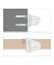 relaxdays Rollo grau 80,0 x 165,0 cm