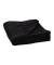 relaxdays Kuscheldecke schwarz 200,0 x 200,0 cm