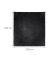 relaxdays Kuscheldecke schwarz 200,0 x 200,0 cm