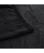 relaxdays Kuscheldecke schwarz 200,0 x 200,0 cm