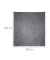 relaxdays Kuscheldecke grau 200,0 x 200,0 cm