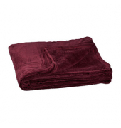 Kuscheldecke bordeaux 200,0 x 200,0 cm