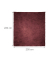 relaxdays Kuscheldecke bordeaux 200,0 x 200,0 cm