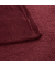 relaxdays Kuscheldecke bordeaux 200,0 x 200,0 cm