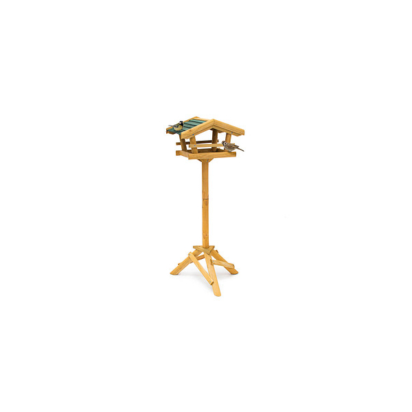 4052025997632 - Vogelhaus mit Ständer hbt 100 x 37 x 43 cm Vogelhäuschen aus Holz als Vogelfutterhaus für Zaunkönig und Eichelhäher schicke Vogelfutterstelle und 4052025997632 - Vogelhaus mit Ständer hbt 100 x 37 x 43 cm Vogelhäuschen aus Holz als Vogelfutterhaus für Zaunkönig und Eichelhäher schicke Vogelfutterstelle und