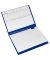 BOI DOKUTECH Patienten-Dokumentationsmappe Professional-Line DIN A4 quer blau