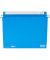 BOI DOKUTECH Patienten-Dokumentations-Hängemappe 4-Ringe Economy Click-Line blau Boden: 3,0 cm