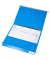 BOI DOKUTECH Patienten-Dokumentations-Hängemappe 4-Ringe Economy Click-Line blau Boden: 3,0 cm