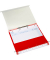 BOI DOKUTECH Patienten-Dokumentations-Hängemappe 2-Ringe Click 2 Stationär rot Boden: 2,5 cm