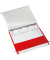 BOI DOKUTECH Patienten-Dokumentations-Hängemappe 2-Ringe Click 2 Stationär rot Boden: 2,5 cm