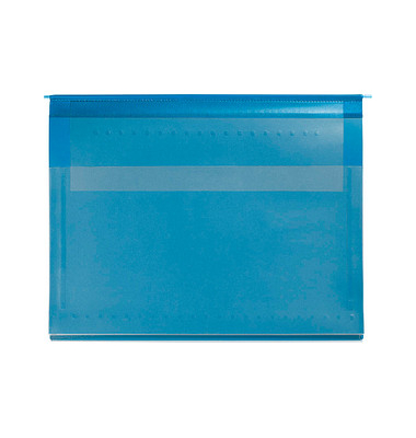 Planettentasche Stan 1 Kunststoff blau 1 x Lang-Außenheftung (Sondermaß von 27,5 cm) Planettentasche