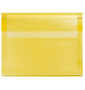 Planettentasche Stan 1 Kunststoff gelb 1 x Lang-Außenheftung (Sondermaß von 27,5 cm) Planettentasche