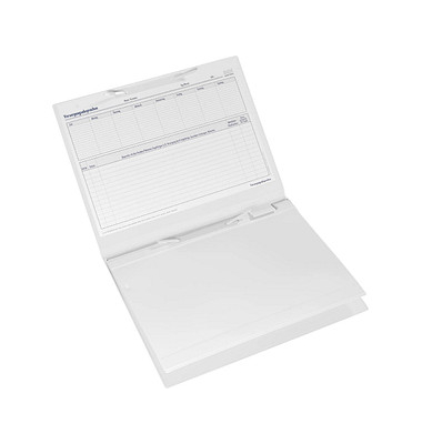 BOI DOKUTECH Patienten-Dokumentationsmappe Professional-Line DIN A4 quer weiß