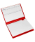 BOI DOKUTECH Patienten-Dokumentationsmappe Professional-Line DIN A4 quer rot