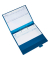 BOI DOKUTECH Click-Plus Ambulant Patienten-Dokumentationsmappe 2-Ringe blau 3,5 cm DIN A4