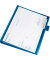 BOI DOKUTECH Click-Plus Ambulant Patienten-Dokumentationsmappe 2-Ringe blau 3,5 cm DIN A4