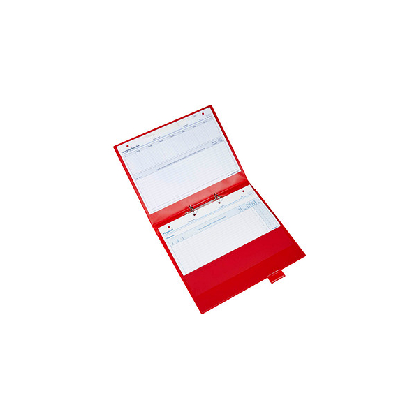 4052301035119 - BOI Patienten-Dokumentationsmappe DIN A4 bis 200 Blätter 2-Ring-Mechanik Signalleiste und Stiftehalter rot 4052301035119 - BOI Patienten-Dokumentationsmappe DIN A4 bis 200 Blätter 2-Ring-Mechanik Signalleiste und Stiftehalter rot