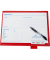 BOI DOKUTECH Click-Plus Ambulant Patienten-Dokumentationsmappe 2-Ringe rot 3,5 cm DIN A4