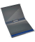 BOI DOKUTECH Patienten-Dokumentations-Hängemappe 2-Ringe PMH2R blau Boden: 2,5 cm