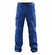 Arbeitshose ORGANiQ, Herren, kornblau, Größe 56