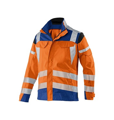 Jacke REFLECTIQ, orange/kornblau, Größe 106 Jacke REFLECTIQ, orange/kornblau, Größe 106