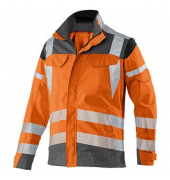 Jacke REFLECTIQ, warnorange/anthrazit, Größe 62