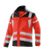 Jacke REFLECTIQ, rot/schwarz, Größe 24