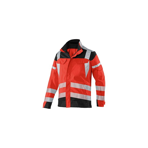 4053813373652 - unisex Warnjacke REFLECTIQ rot schwarz Größe 24 4053813373652 KÜBLER 10001735181672