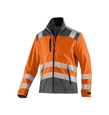 Jacke REFLECTIQ, Softshell, warnorange/anthrazit, Größe 3XL Jacke REFLECTIQ, Softshell, warnorange/anthrazit, Größe 3XL