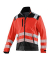 Jacke REFLECTIQ, Softshell, warnrot/schwarz, Größe 4XL
