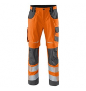 Warnschutzhose REFLECTIQ, Warnschutz, Unisex, warnorange/anthrazit, Größe 94
