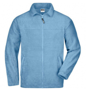 Jacke JN044, Fleece, hellblau, Größe L