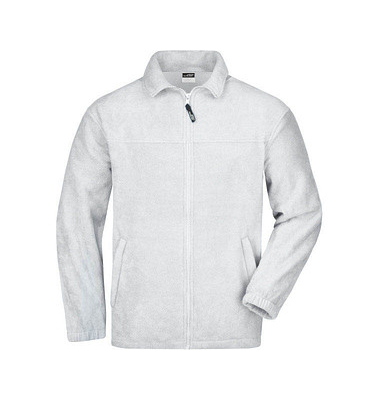 Jacke JN044, Fleece, weiß, Größe M Jacke JN044, Fleece, weiß, Größe M