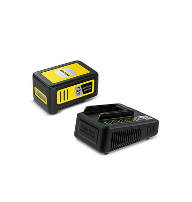 KÄRCHER Werkzeugakku mit Schnellladegerät Starter Kit Battery Power 18/50 Lithium-Ionen 5,0 Ah