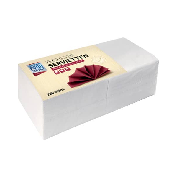 4055400122582 - Lunchservietten - 33 x 33 cmweiß 250 Stück 4055400122582 EDEKA 4055400122582 - Lunchservietten - 33 x 33 cmweiß 250 Stück 4055400122582 EDEKA