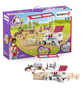 Schleich Horse Club 72140 Fitness-Check vor dem großen Turnier Spielfiguren-Set