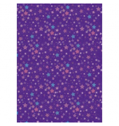 Geschenkpapierzuschnitte Weihnachten 01 128, Schneegestöber, 50cm x 70cm,  bunt