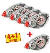 Korrekturroller PCK5K compact flex, transparent, 4mm x 10m, Einweg, in Karton