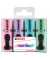 Textmarker 7 mini pastell, 7-4099, Etui (4 #), farbig sortiert (pastellrosa/pastellviolett/pastellblau/pastellgr&uuml;n), 1-3mm Keils