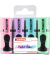 Textmarker 7 mini pastell, 7-4099, Etui (4 #), farbig sortiert (pastellrosa/pastellviolett/pastellblau/pastellgr&uuml;n), 1-3mm Keils