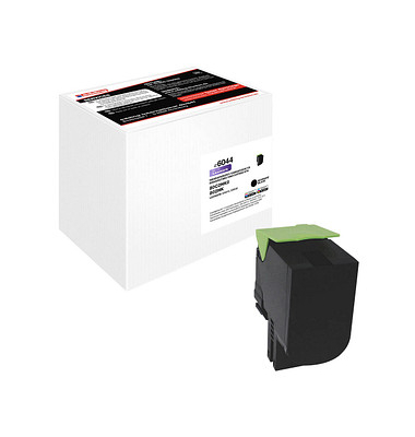 Toner EDD-6044 18-6044 (kompatibel zu LEXMARK 80C2HK0), schwarz, ca. 4000 Seiten