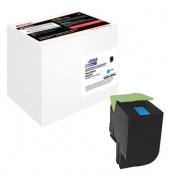 EDD-6045 cyan Toner ersetzt LEXMARK 80C2HC0