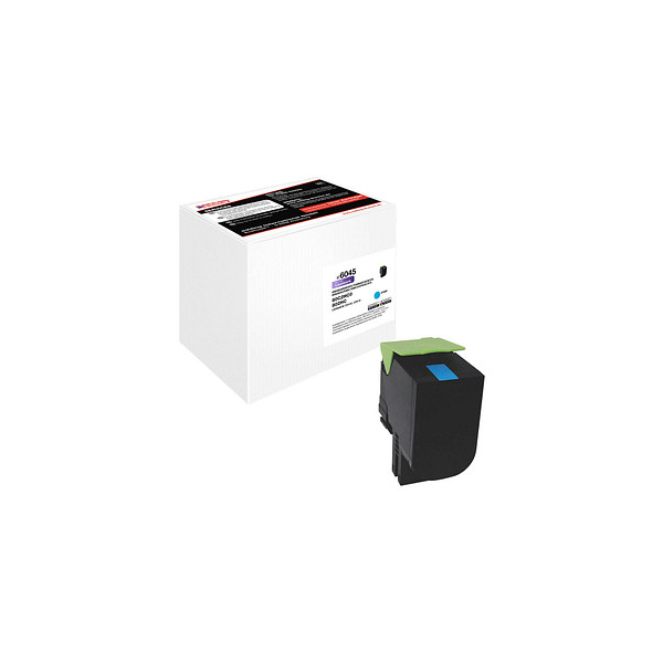 4057305047489 - Toner EDD-6045 18-6045 (kompatibel zu LEXMARK 80C2HC0) cyan ca 3000 Seiten 4057305047489 Edding