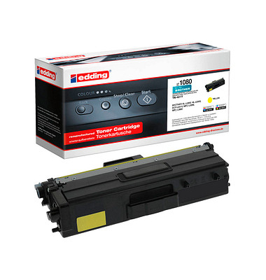 edding EDD-1080 gelb Toner ersetzt brother TN-421Y