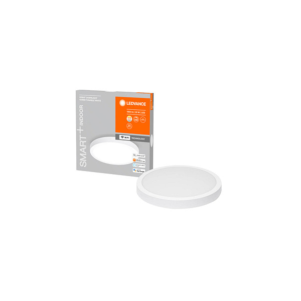 4058075572935 - Ledvance - Leuchte für Decke smart surface downlight tw 22 w 220…240 v Ausstrahlungswinkel 110 Tunable White 3000…6500 k Gehäusematerial 4058075572935 - Ledvance - Leuchte für Decke smart surface downlight tw 22 w 220…240 v Ausstrahlungswinkel 110 Tunable White 3000…6500 k Gehäusematerial