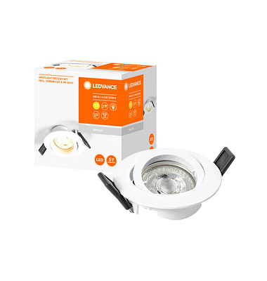 LEDVANCE RECESS DOWNLIGHT TWISTLOCK GU10 LED-Einbaustrahler weiß 4,3 W