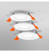 LEDVANCE RECESS SLIM DOWNLIGHT LED-Einbaustrahler-Set weiß 4,5 W