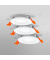 LEDVANCE RECESS SLIM DOWNLIGHT LED-Einbaustrahler-Set weiß 4,5 W