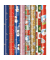 Geschenkpapier PR&Auml;SENTA  33029 252230, Weihnachten, 100cm x 3m, bunt